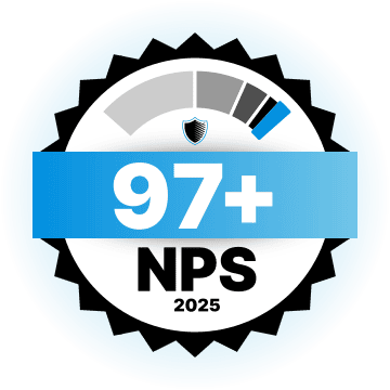 97+ Net Promoter Score